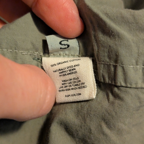 NWOT Rudy Jude Grosgrain Trench in Sage | Size S - Picture 7 of 8